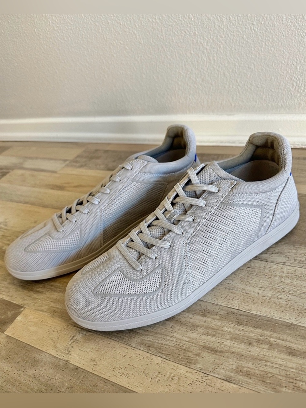 Rothy's Light Gray Knit Sneakers Men’s 13